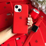 Liquid Silicone Case For iPhone 13 mini cases