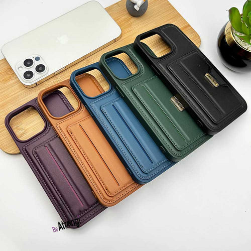 iPhone 15 Series Luxury Leather Case