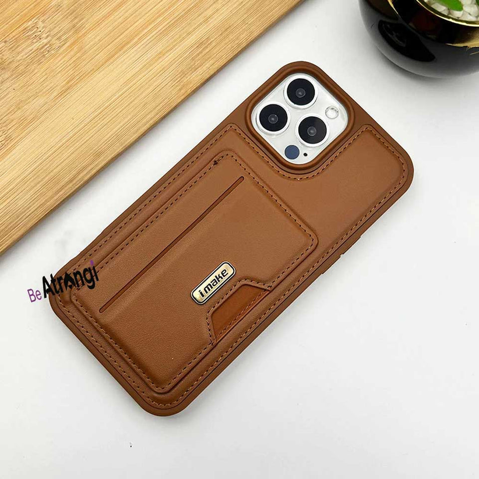 iPhone 15 Series Luxury Leather Case