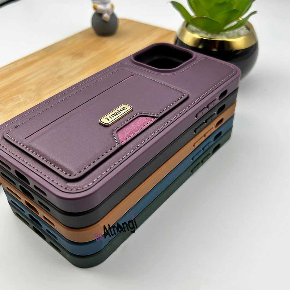 iPhone 15 Series Luxury Leather Case