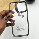 iPhone 15 Series Flip Bracket Lens  Case