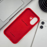 iPhone 16 Series Luxury Sports Car Ferrari Silicone Case Cover