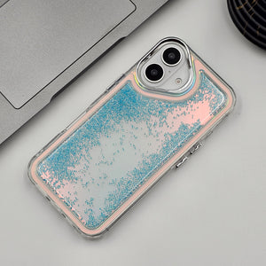 iPhone 16 Series Quick Sand Glitter Case