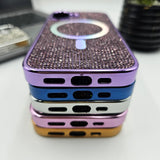 iPhone 16 Series Diamond Glitter Case With Magsafe