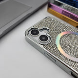 iPhone 16 Series Diamond Glitter Case With Magsafe