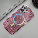 iPhone 16 Series Diamond Glitter Case With Magsafe