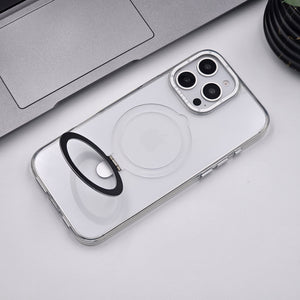 iPhone 16 Series Non Yellow Magnetic Magsafe Case With Stand