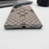 Samsung Galaxy S24 Ultra Thin GD Pattern Case With Metal Camera Bump