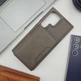 Samsung Galaxy S24 Ultra Leather Detachable Magnetic Wallet Card Holder Case