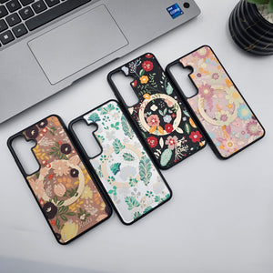 Samsung Galaxy S24 Floral Pattern Magsafe Case Cover