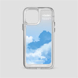 iPhone Multi Color Cloud Silicone Case Cover