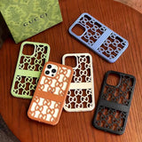 iPhone Luxury Brand GG Letter Hollo Case Cover