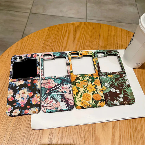 Samsung Galaxy Z Flip 5 Ultra Thin Floral Cover