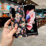 Samsung Galaxy Z Fold 5 Ultra Thin Floral Hard Shell Cover