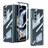 Galaxy Z Fold4 Chrome Magnetic Case with Front Screen Guard