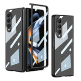 Galaxy Z Fold4 Chrome Magnetic Case with Front Screen Guard