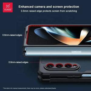 Xundd® Galaxy Z Fold Beetle Series Hybrid Shockproof Camera Protection Case