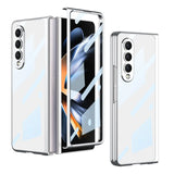 Galaxy Z Fold4 Chrome Magnetic Case with Front Screen Guard