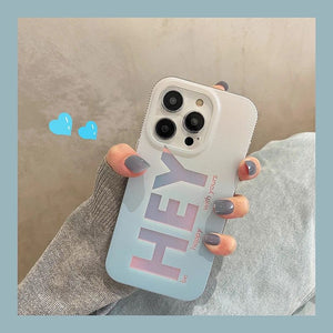 iPhone Hey Design Cover Case