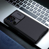 Samsung Galaxy S22 Ultra Camshield Case Cover Black