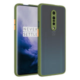 Oneplus 7 pro Backcover Smoke Case with Hybrid Matte Finish and Camera Protection