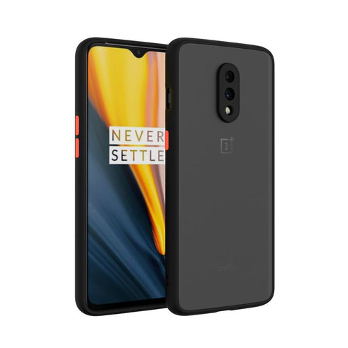 Oneplus 7 Back cover Smoke Case with Hybrid Matte Finish and Camera Protection