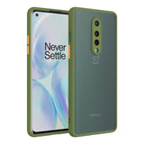 Oneplus 8 Backcover Smoke Case with Hybrid Matte Finish and Camera Protection