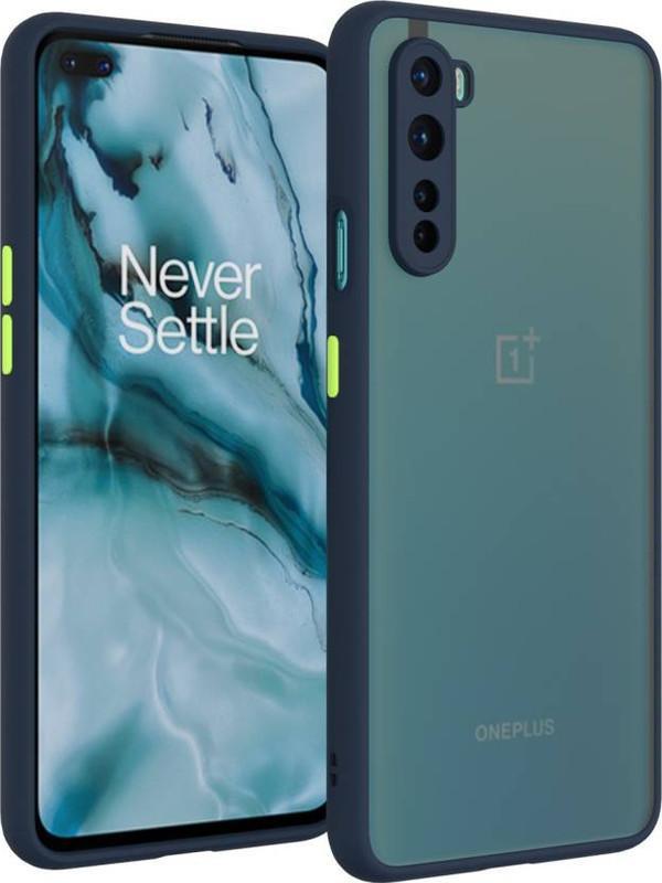 Oneplus Nord Backcover Smoke Case  with Hybrid Matte Finish and Camera Protection