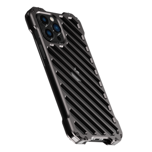 R-Just Aluminium Alloy Grill Case For iPhone 12 Series and 13 Series