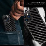 iPhone 12 Series R-Just Aluminium Alloy Grill Case