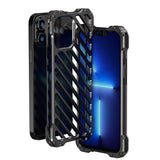 iPhone 12 Series R-Just Aluminium Alloy Grill Case