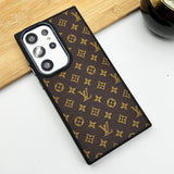 Samsung Galaxy S23 Ultra Luxury Pu Leather Brown Case