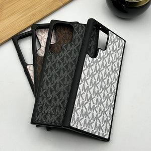 Samsung Galaxy S23 Ultra Luxury MK Brand Pu Leather Case Cover