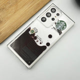 Samsung Galaxy S22 Ultra StarBucks Liquid Coffee Floating Cup Cover