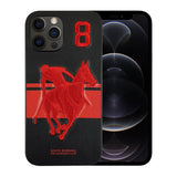 Santa Barbara Polo Garner Series Leather Back Cover For iPhone (Black) freeshipping - Frato