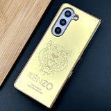 Samsung Galaxy Z Fold 5 Luxurious Crafted Gold Series Case Cover