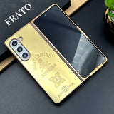 Samsung Galaxy Z Fold 5 Luxurious Crafted Gold Series Case Cover