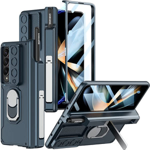 Samsung Galaxy Z Fold 4 with Pen Holder Camera Protective Cover