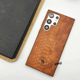 Samsung Galaxy S23 Ultra Luxury Santa Leather Case