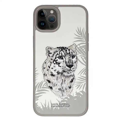 iPhone 15 Series Premium Santa Barbara Savana White Tiger  Case