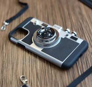 iPhone 16 Series 3D Retro Vintage Camera Case Cover