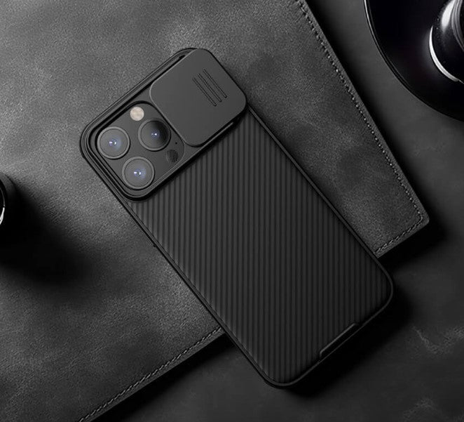 iPhone 16 Series Nillkin Camshield Pro Case Cover Black