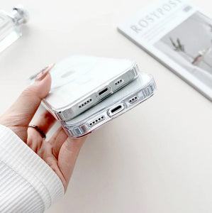 iPhone 16 Series Non Yellow Crystal Clear Transparent MagSafe Case