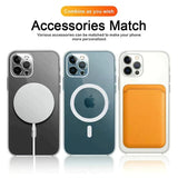 iPhone MagSafe Transparent Shockproof Clear Case Cover