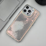 iPhone 16 Series Quick Sand Glitter Case