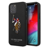 U.S. Polo Assn. Polo Embroidery Case For iPhone 13 Series ( Black ) freeshipping - Frato