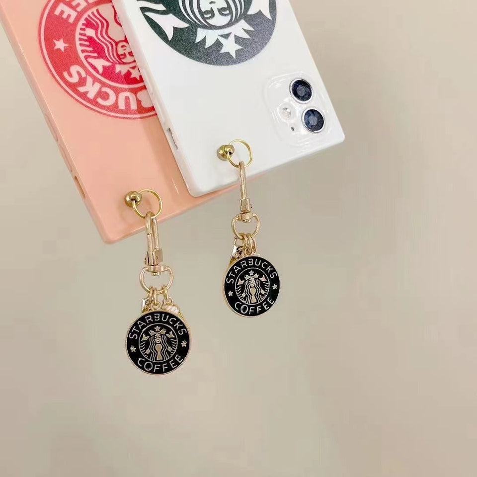 iPhone StarBucks Square Silicone Case Cover