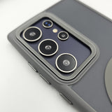 Samsung Galaxy S24 Smoke Case Magsafe With Metal Bump Camera Protection