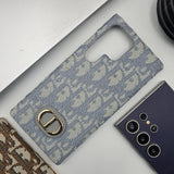 Samsung Galaxy S24 Ultra CD Embroidery Luxury Phone Case