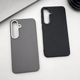 Samsung Galaxy S24 PU Leather Thin Case With Metal Camera Bump